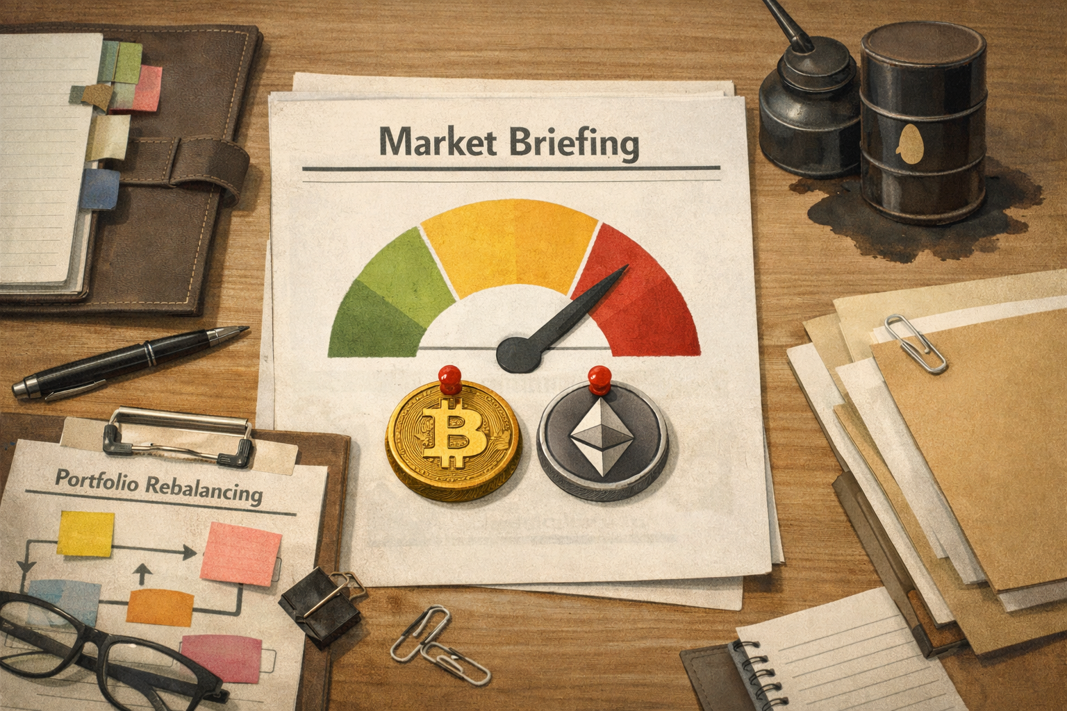 BTC and ETH trading like macro-sensitive risk assets