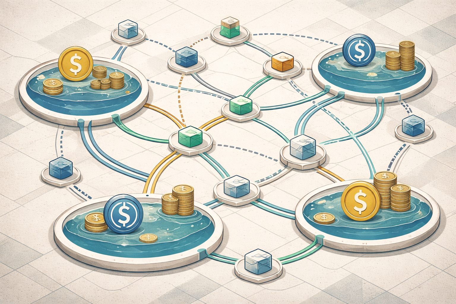Liquidity fragmentation around stablecoin rails