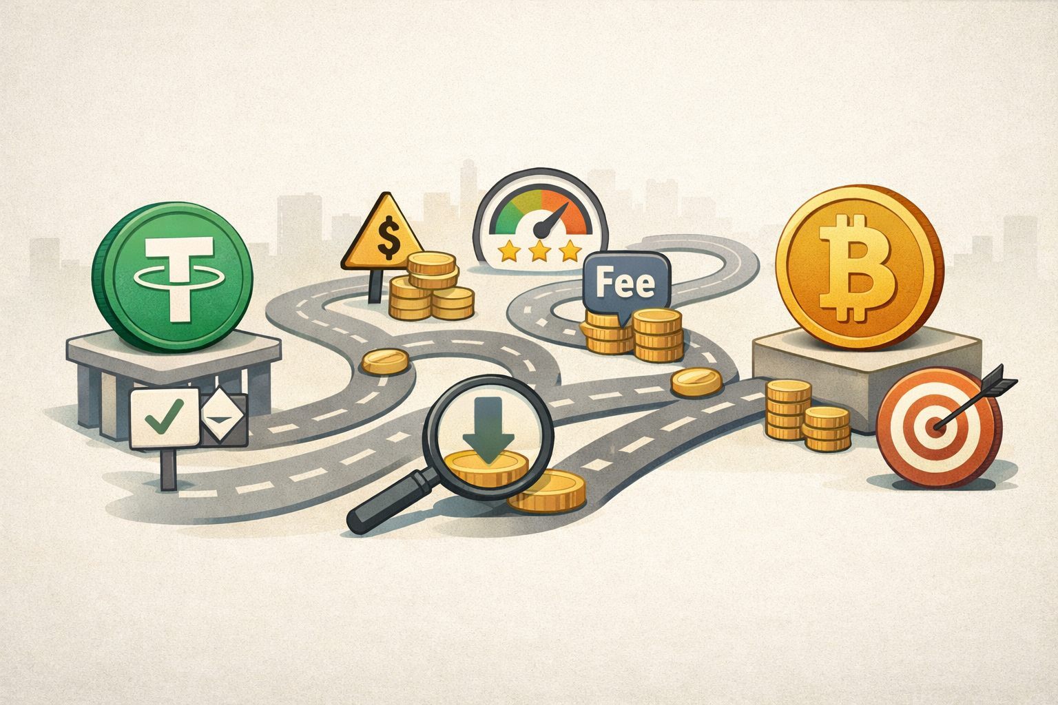 How to Swap USDT (ETH) to BTC Without Overpaying in 2026