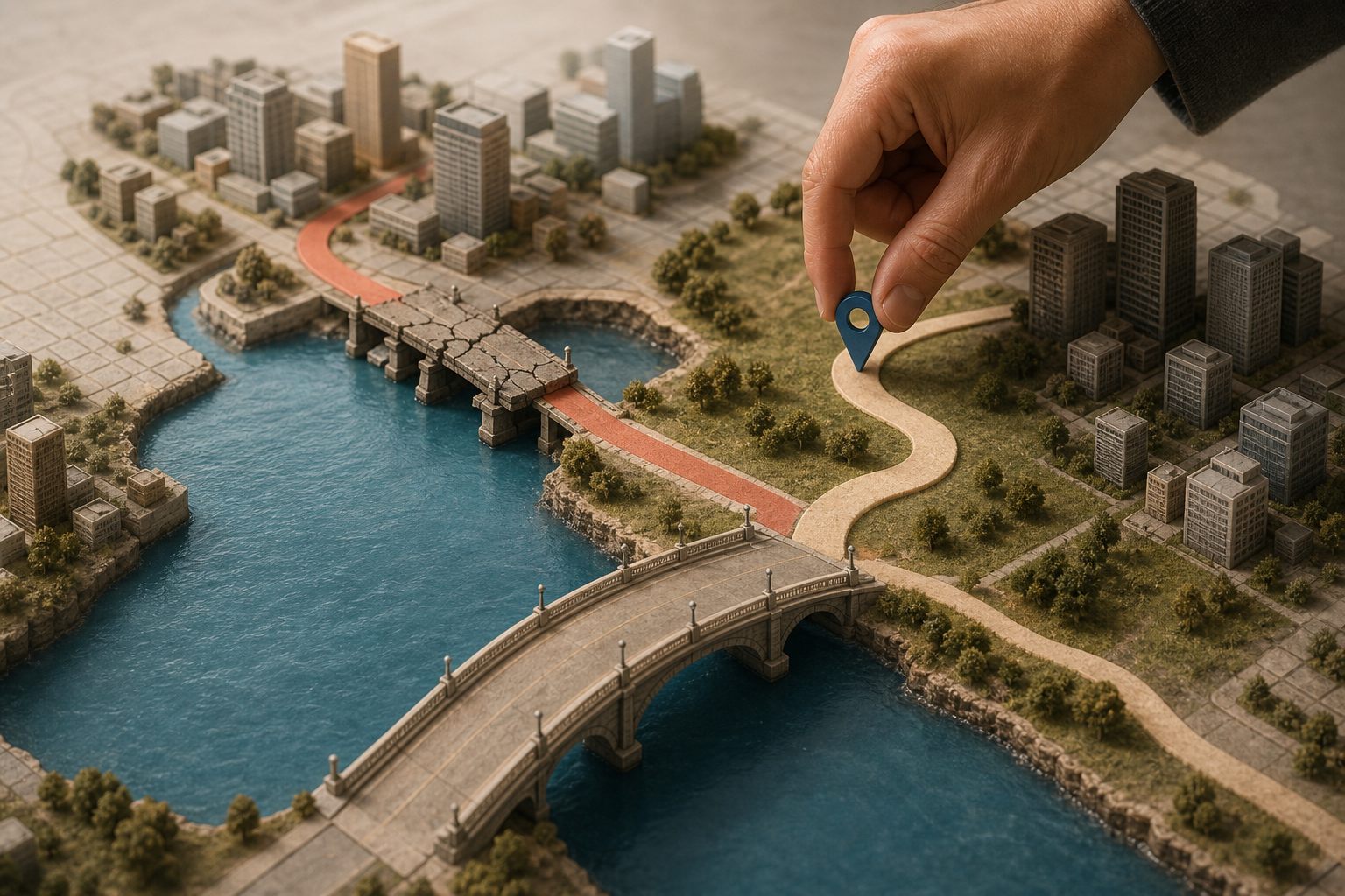 Transparent route comparison