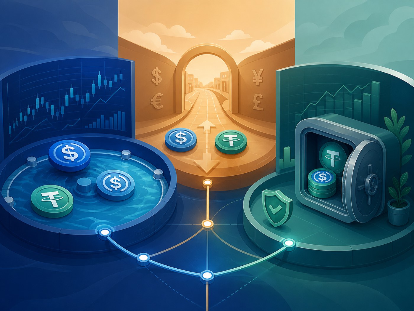 The Same Stablecoin Can Serve Three Markets, So Routes Need Context