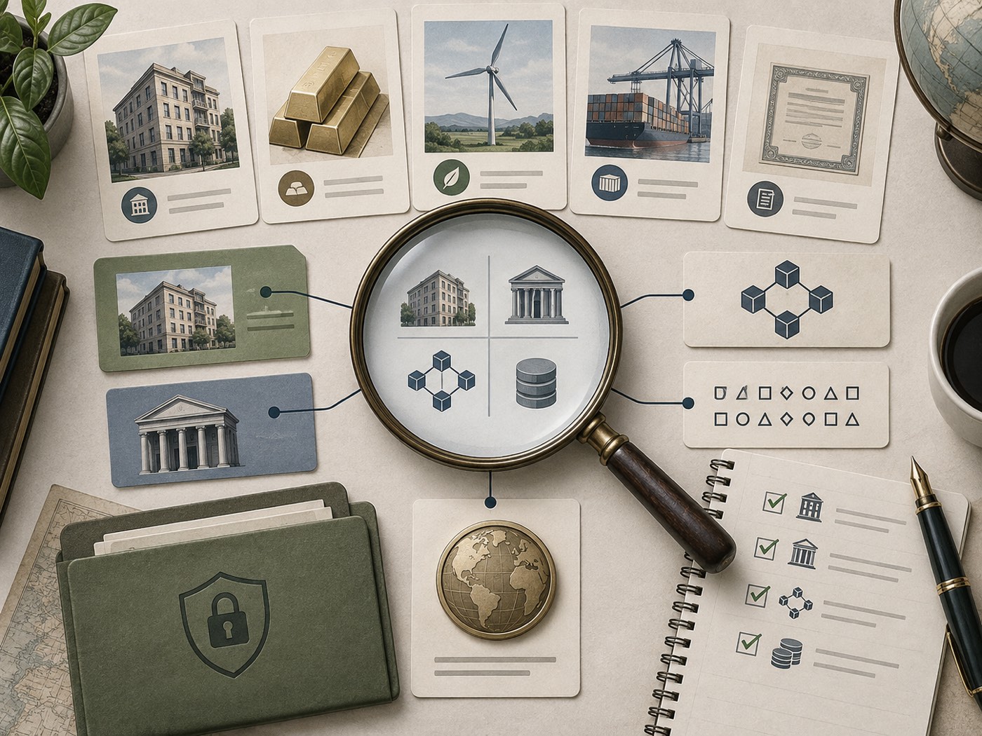 Tokenized asset route map